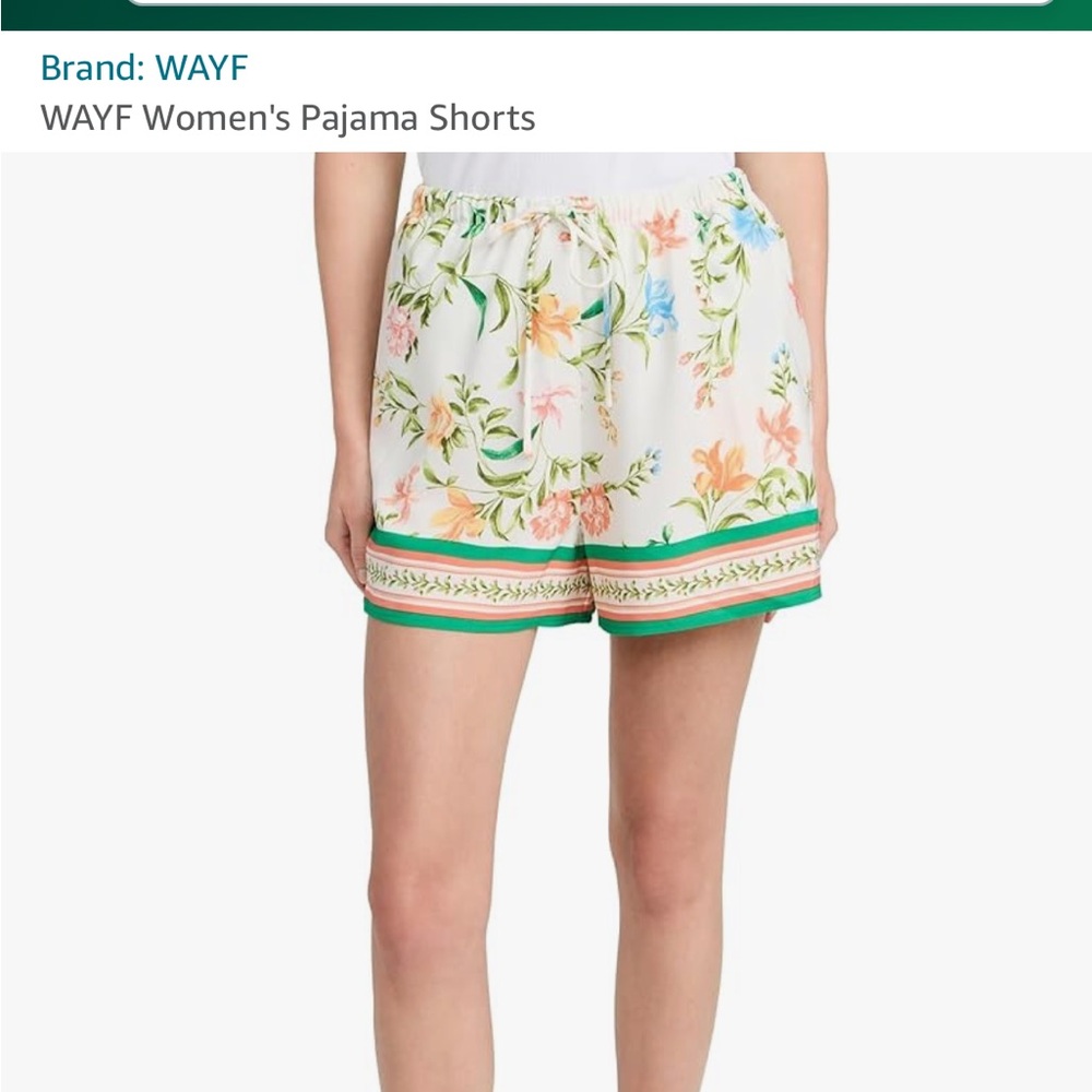 WAYF silky shorts size XL